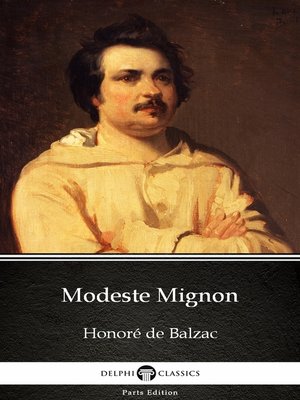 cover image of Modeste Mignon by Honoré de Balzac--Delphi Classics (Illustrated)